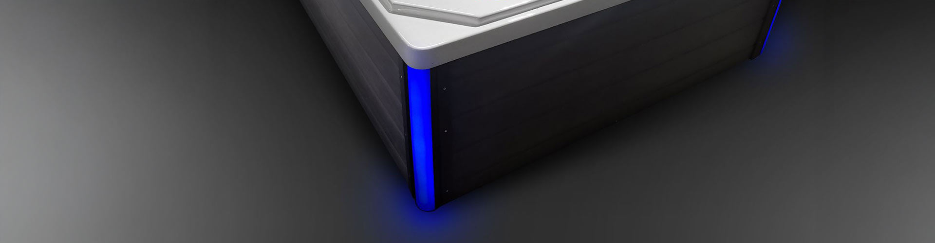 Wibespa hot tub RGB lighting corner